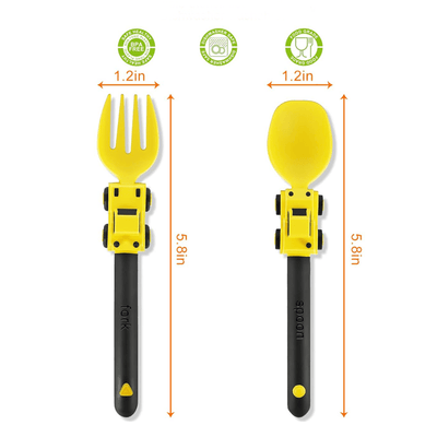 Toddler Construction Utensils and Plate™ - Faisly