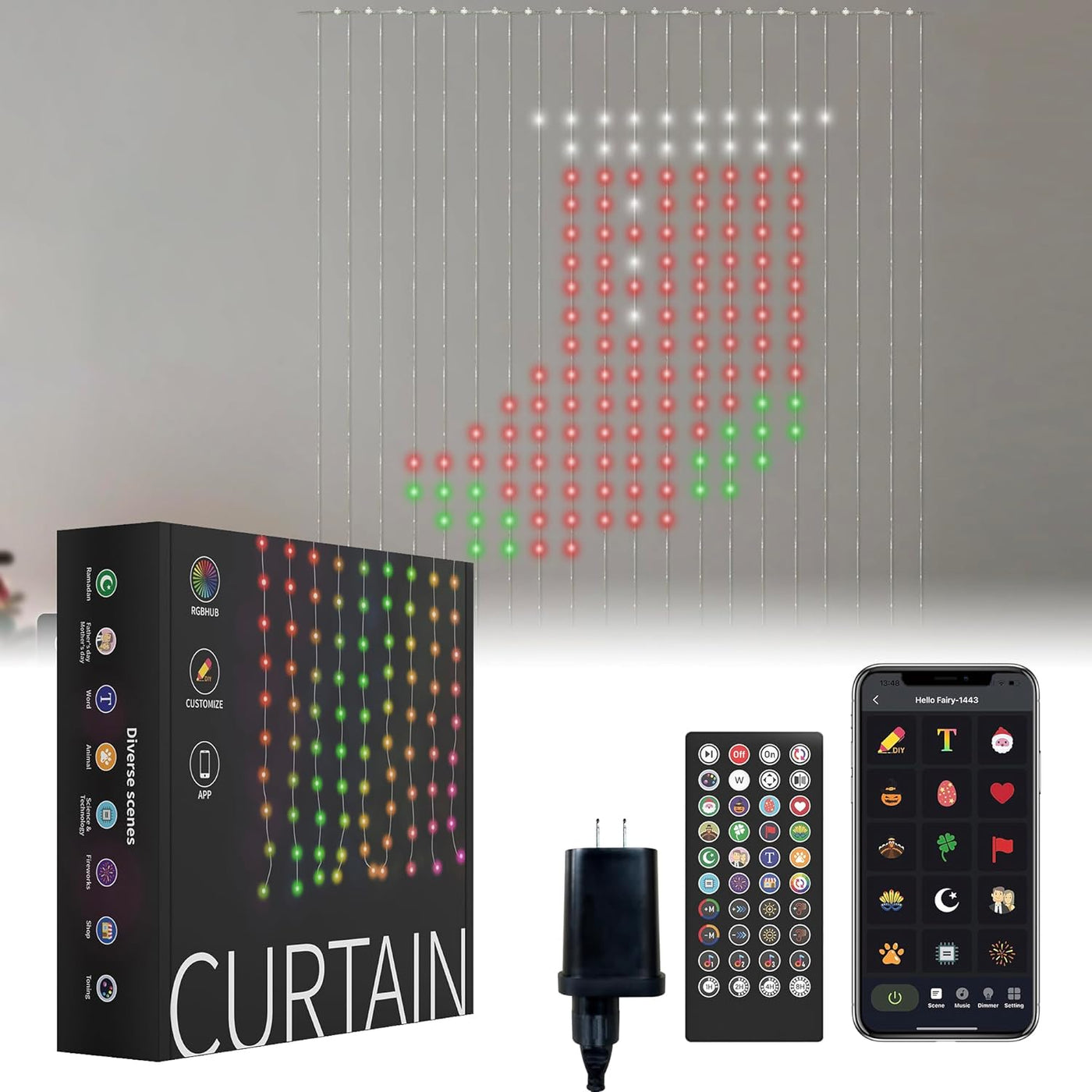 Curtain Lights™ (App Control) - Faisly