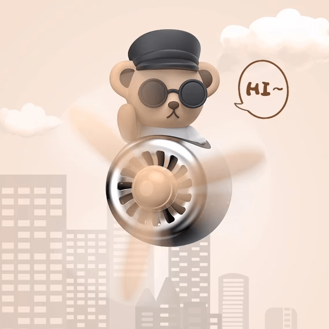 Pilot Bear™ - Faisly