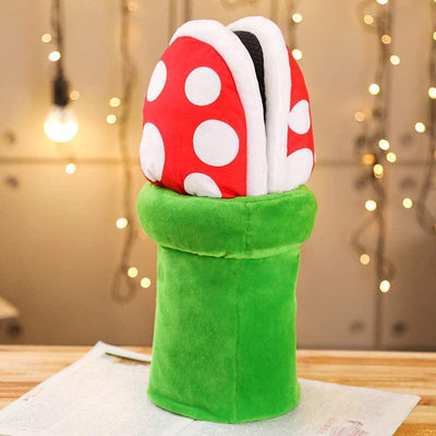 Piranha Plant Slippers & Warp Pipe Holder™ - Faisly